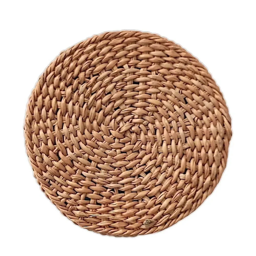 Native American Sweet Grass Woven‎ Basket MINI Vintage Trinkets Bohemian Natural